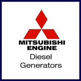 mitsubishi diesel generator